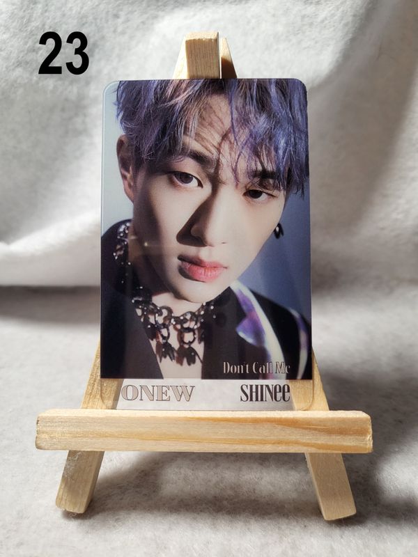 Photocards transparentes SHINee – Pour tous les Shawols !