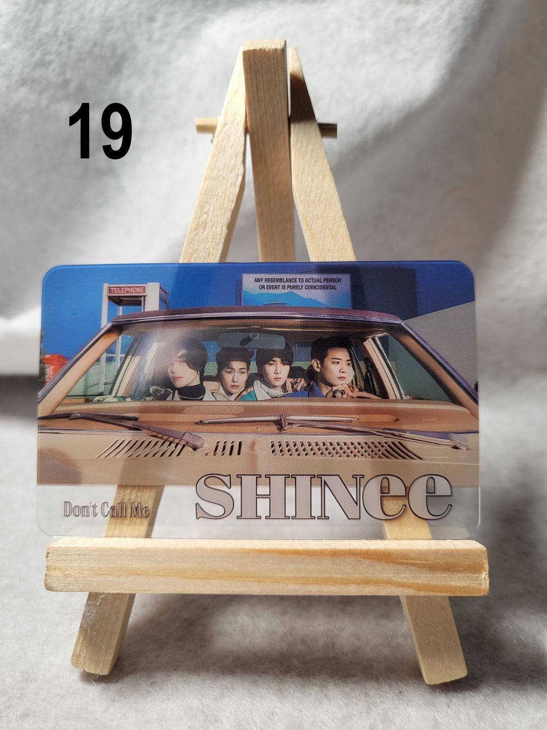 Photocards transparentes SHINee – Pour tous les Shawols !