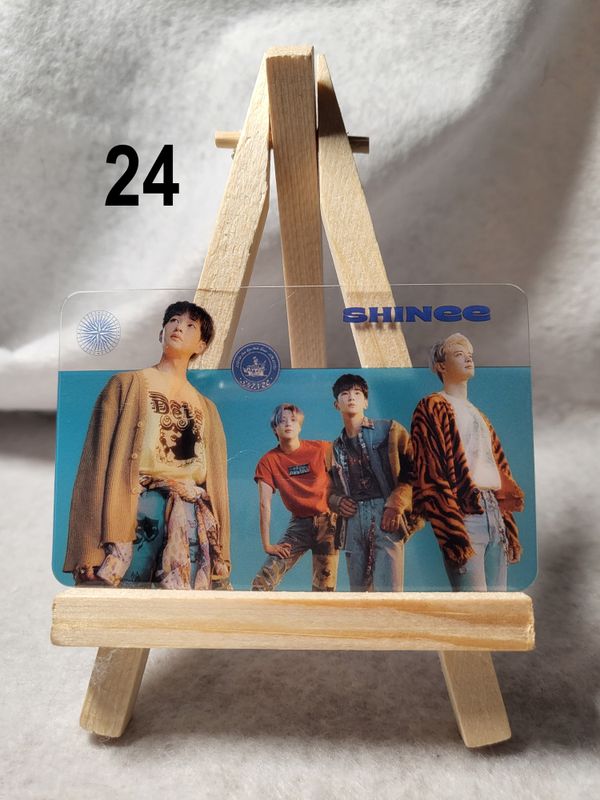Photocards transparentes SHINee – Pour tous les Shawols !