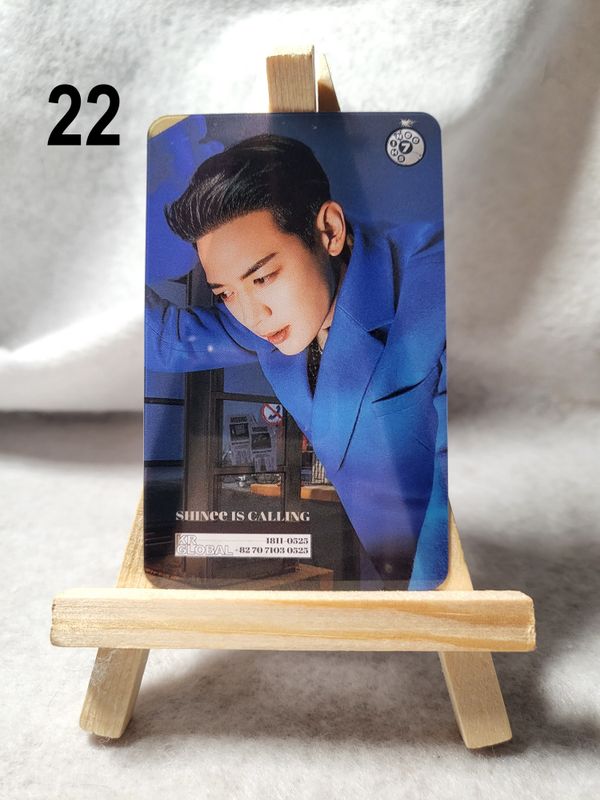 Photocards transparentes SHINee – Pour tous les Shawols !
