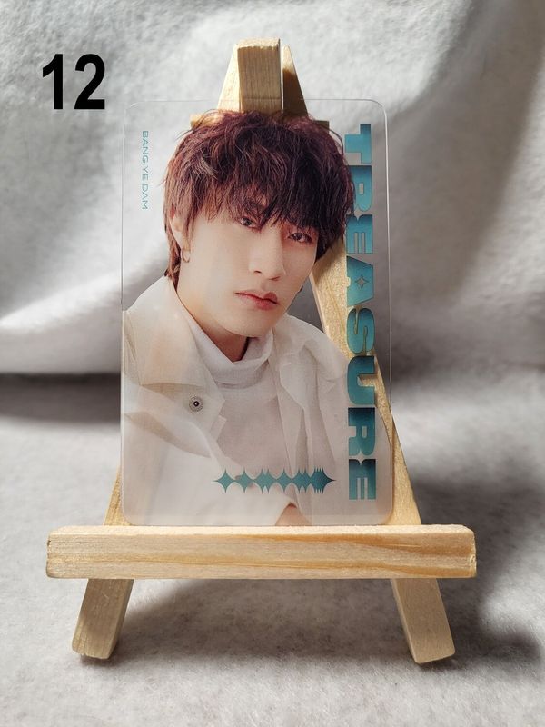 Photocards transparentes TREASURE – L’incontournable pour les TREASURE MAKER !