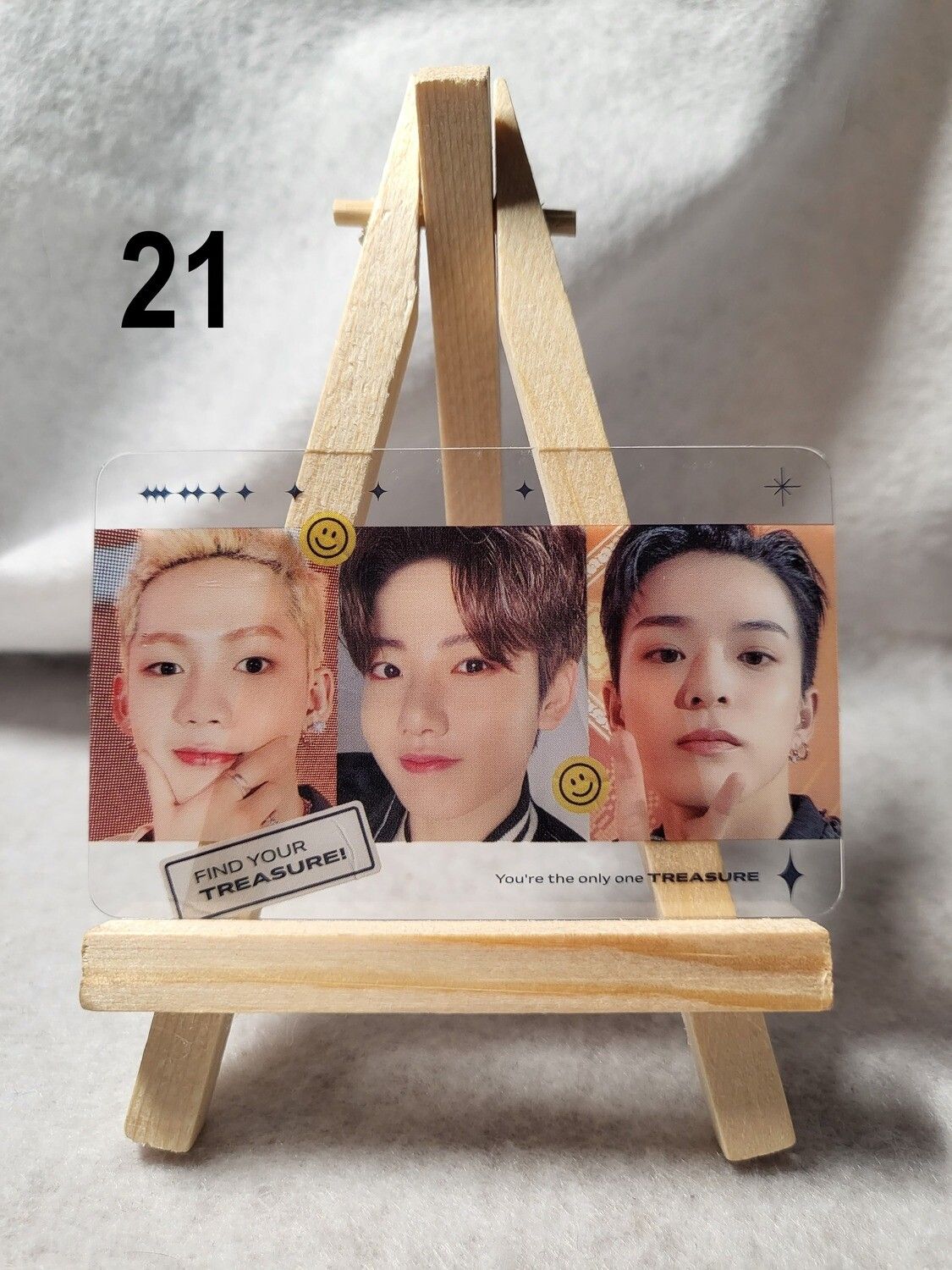 Photocards transparentes TREASURE – L’incontournable pour les TREASURE MAKER !