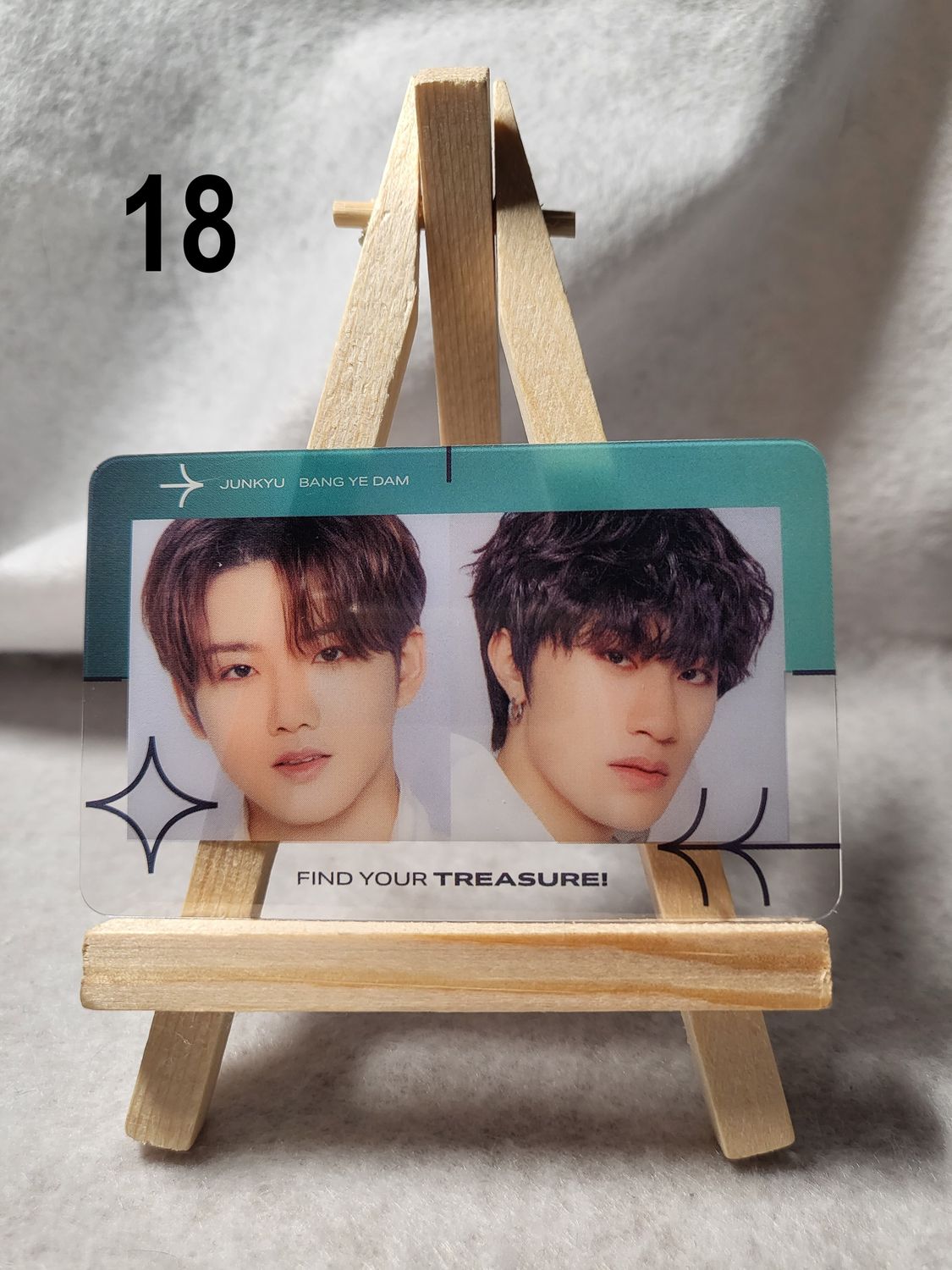 Photocards transparentes TREASURE – L’incontournable pour les TREASURE MAKER !