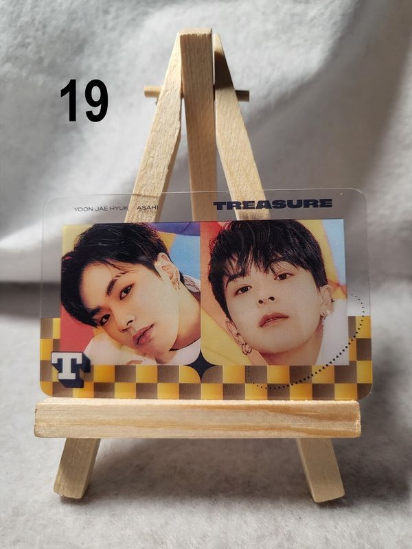 Photocards transparentes TREASURE – L’incontournable pour les TREASURE MAKER !