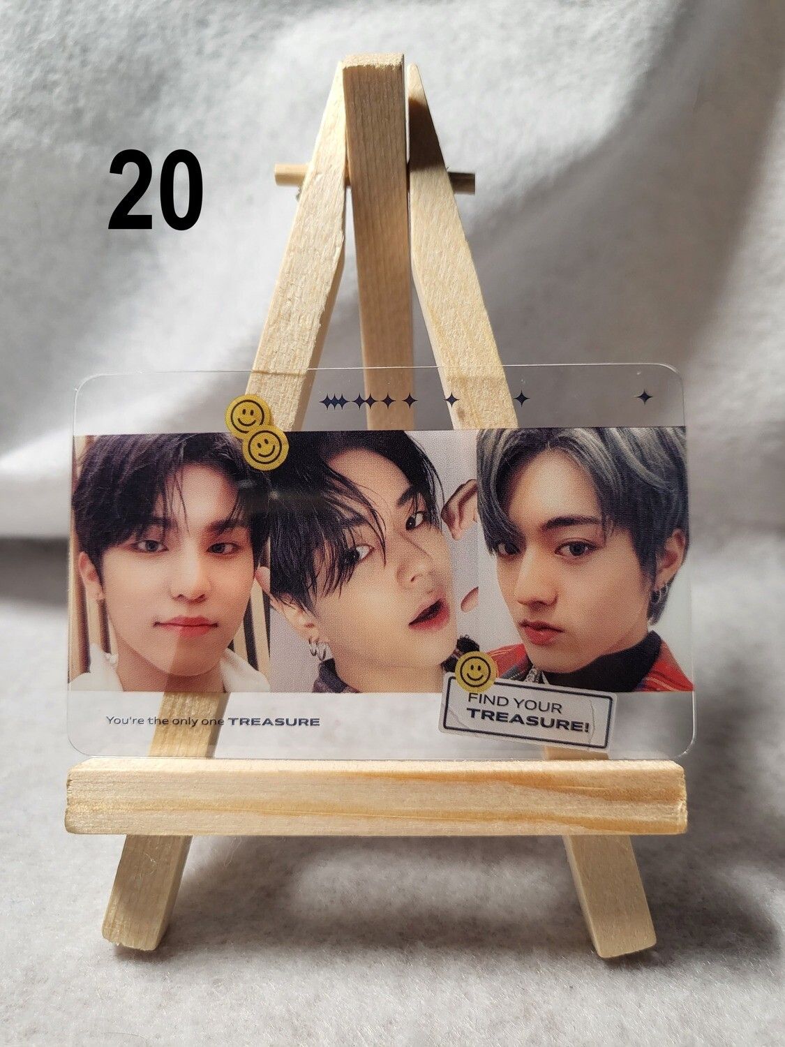 Photocards transparentes TREASURE – L’incontournable pour les TREASURE MAKER !