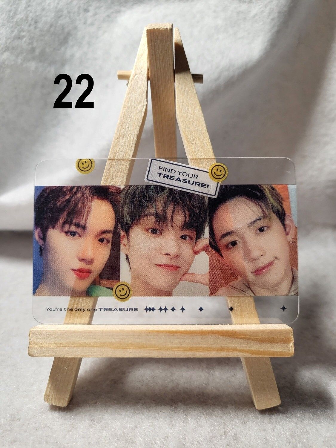 Photocards transparentes TREASURE – L’incontournable pour les TREASURE MAKER !