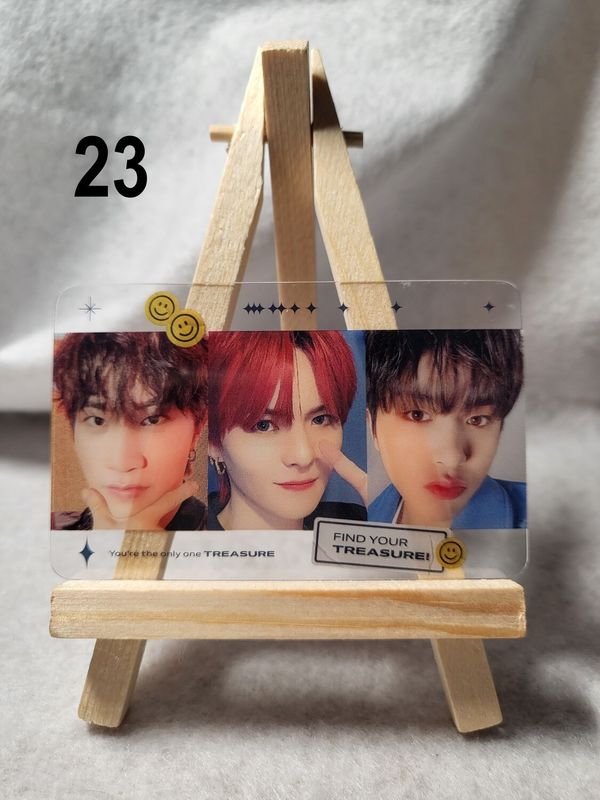 Photocards transparentes TREASURE – L’incontournable pour les TREASURE MAKER !