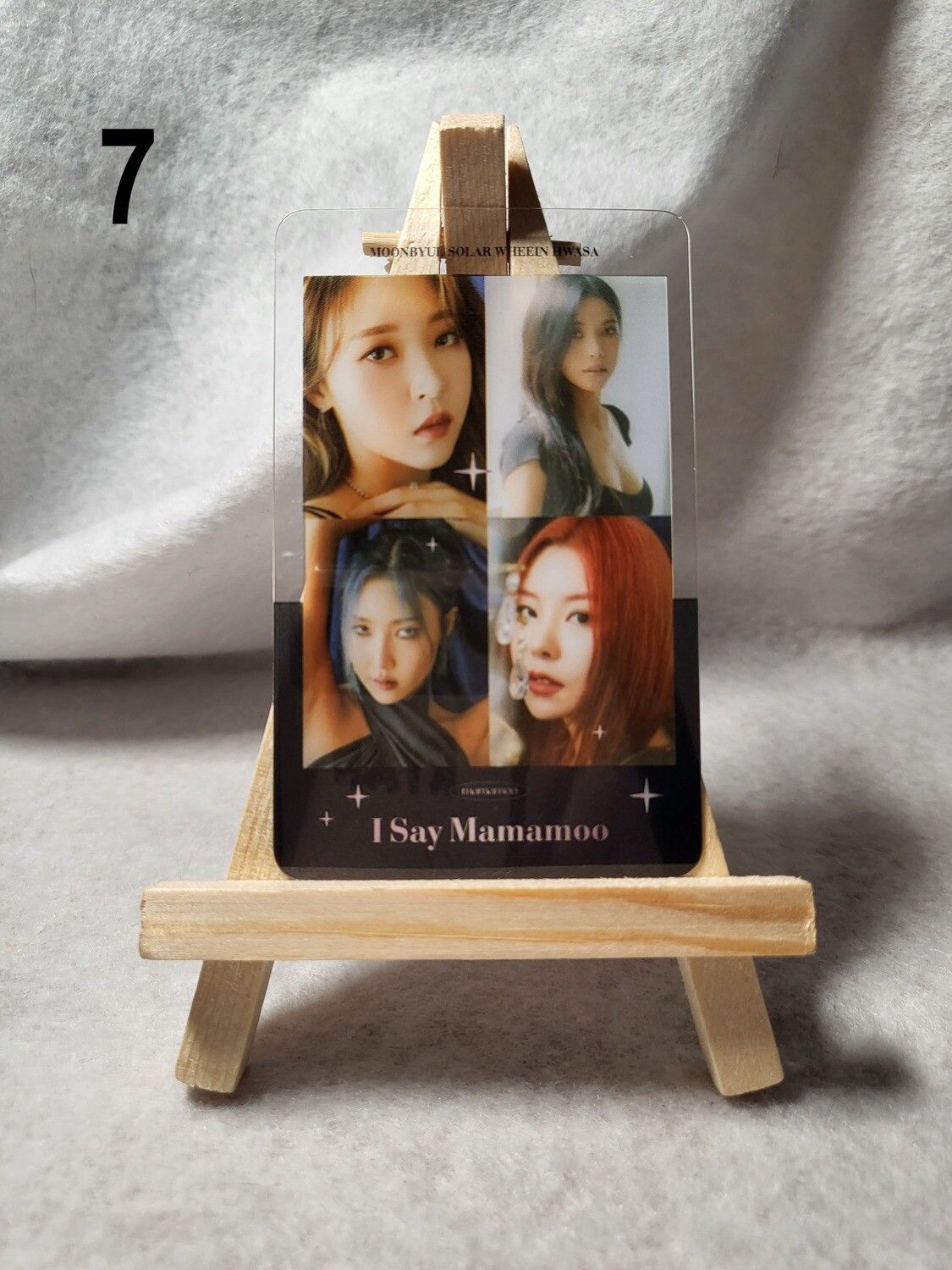 Photocards transparentes MAMAMOO – L’incontournable pour les MOOMOO !