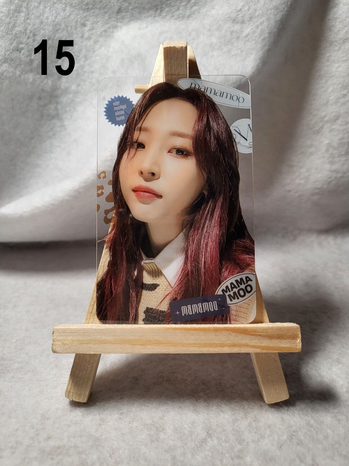 Photocards transparentes MAMAMOO – L’incontournable pour les MOOMOO !