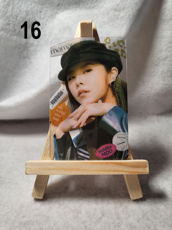 Photocards transparentes MAMAMOO – L’incontournable pour les MOOMOO !