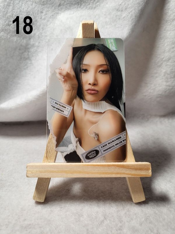 Photocards transparentes MAMAMOO – L’incontournable pour les MOOMOO !