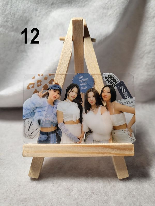 Photocards transparentes MAMAMOO – L’incontournable pour les MOOMOO !