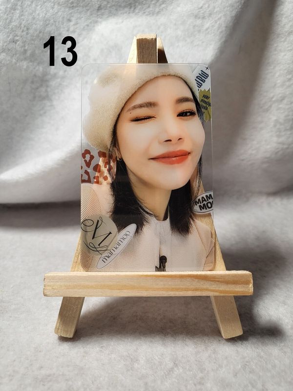 Photocards transparentes MAMAMOO – L’incontournable pour les MOOMOO !