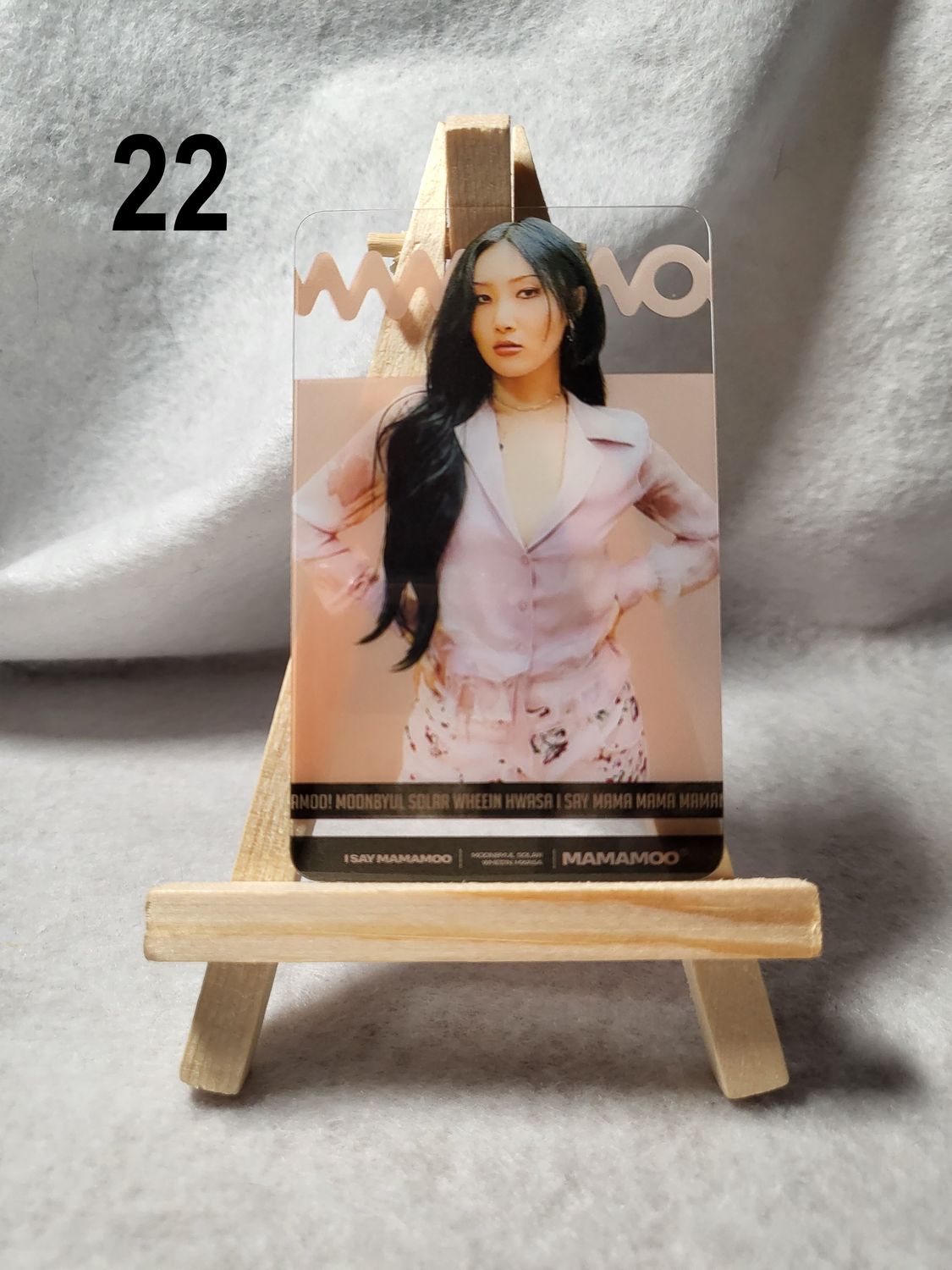 Photocards transparentes MAMAMOO – L’incontournable pour les MOOMOO !