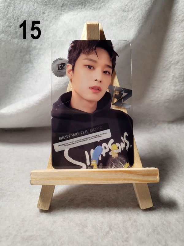 Photocards transparentes THE BOYZ – Collection unique pour les fans de K-Pop