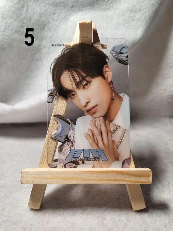 Photocards transparentes P1Harmony – L’indispensable pour les P1ece !