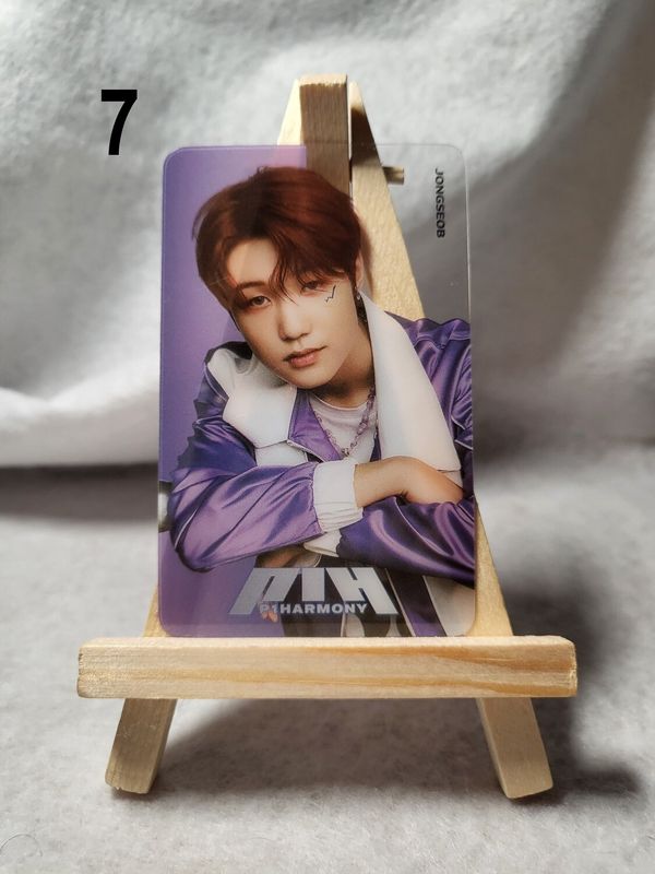 Photocards transparentes P1Harmony – L’indispensable pour les P1ece !