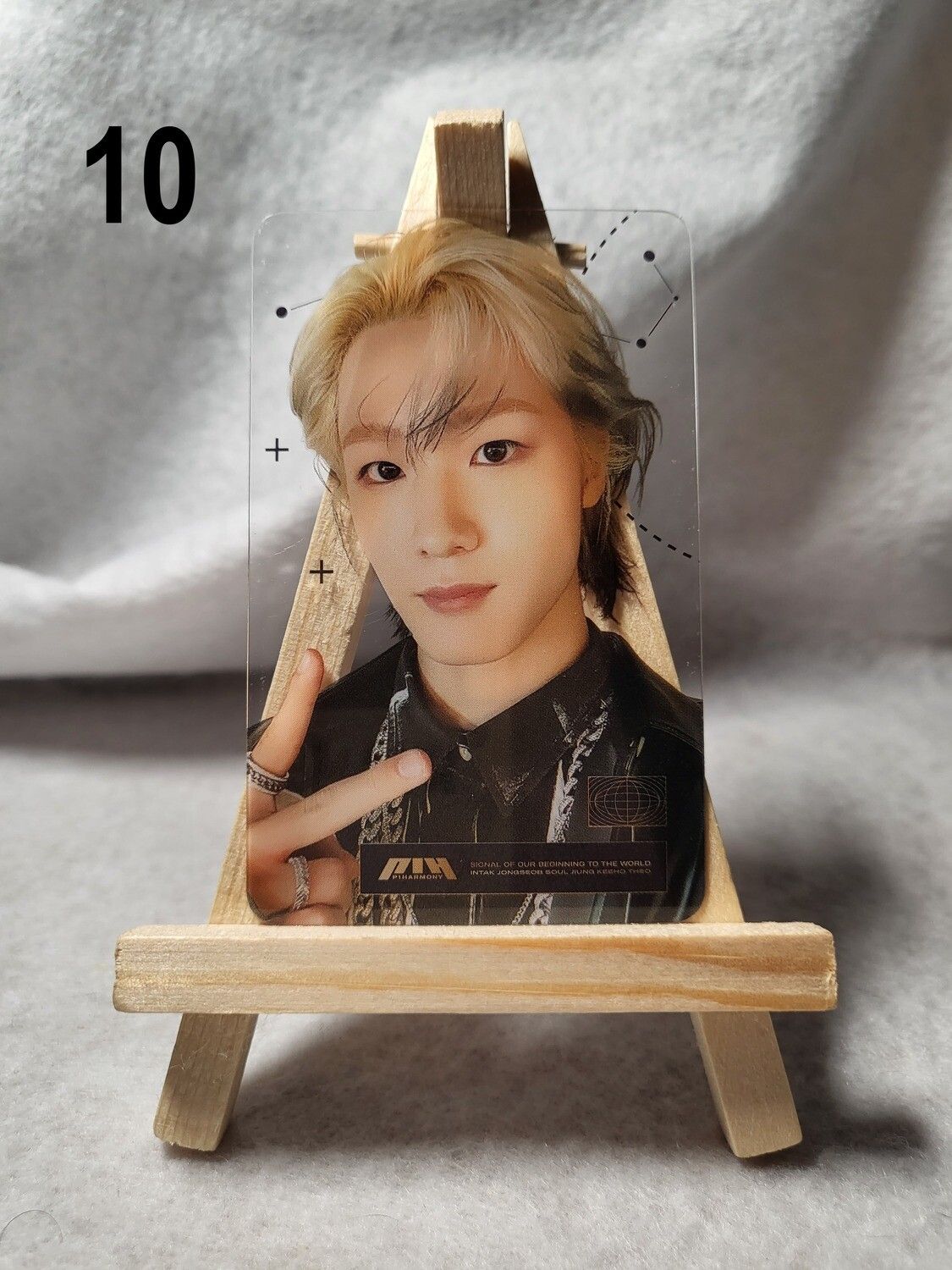 Photocards transparentes P1Harmony – L’indispensable pour les P1ece !