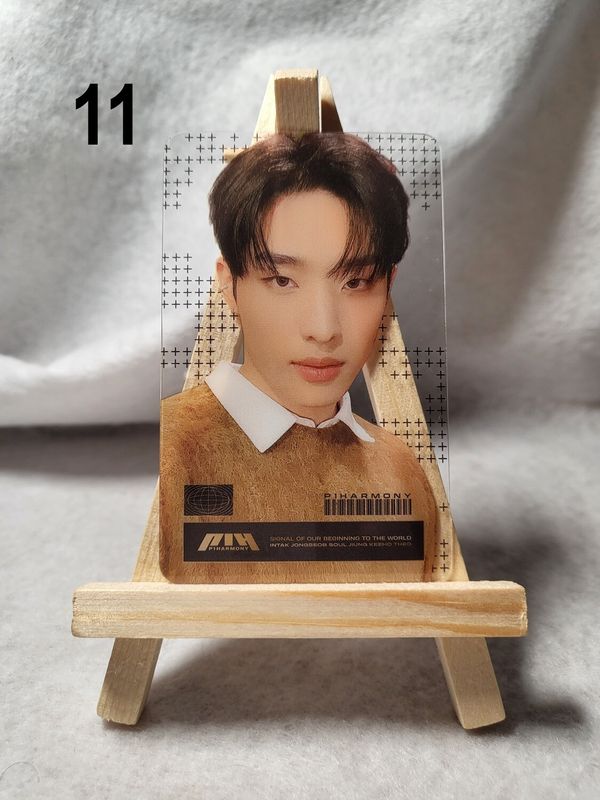 Photocards transparentes P1Harmony – L’indispensable pour les P1ece !