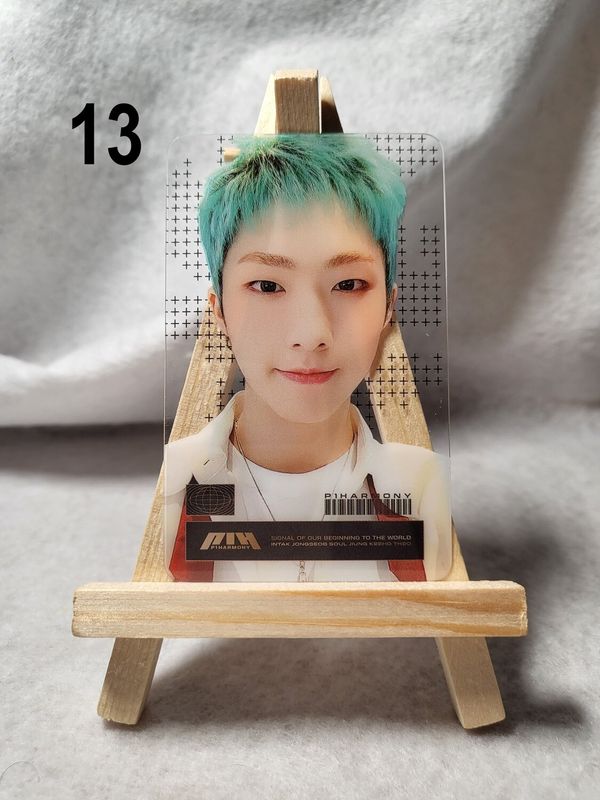 Photocards transparentes P1Harmony – L’indispensable pour les P1ece !