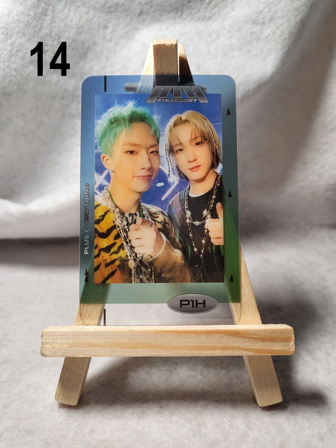 Photocards transparentes P1Harmony – L’indispensable pour les P1ece !