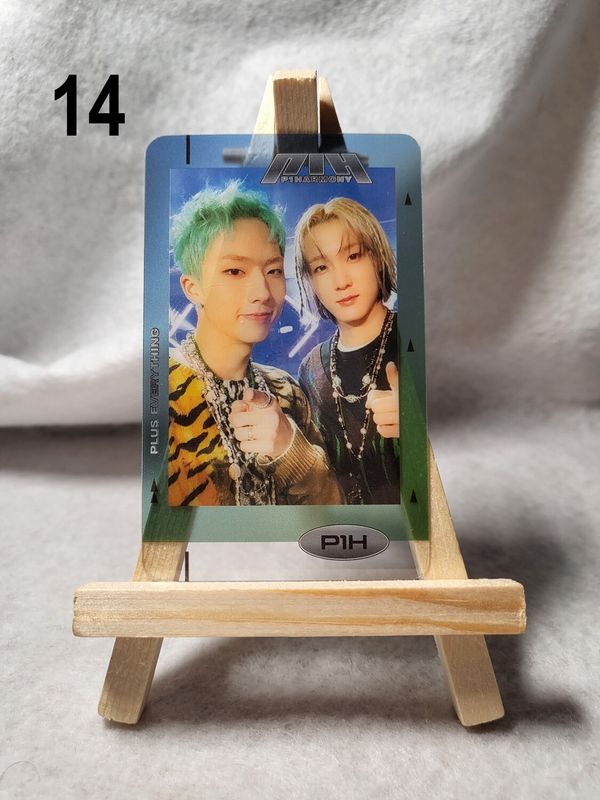Photocards transparentes P1Harmony – L’indispensable pour les P1ece !