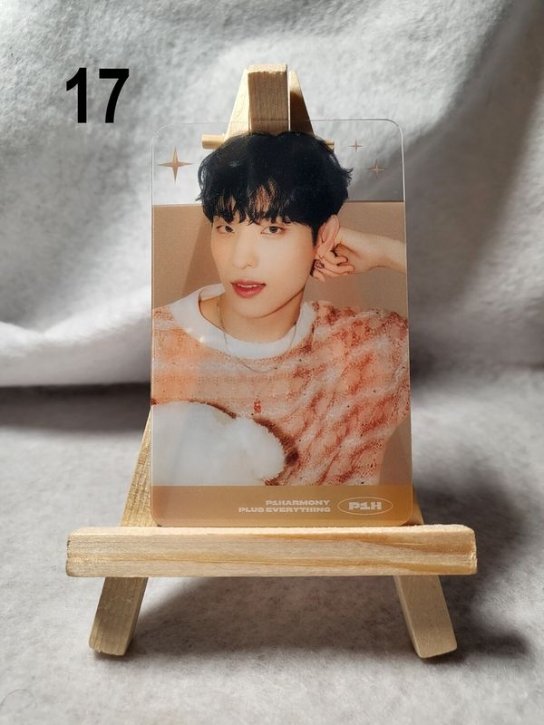 Photocards transparentes P1Harmony – L’indispensable pour les P1ece !