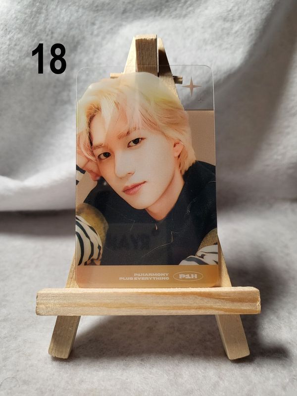 Photocards transparentes P1Harmony – L’indispensable pour les P1ece !