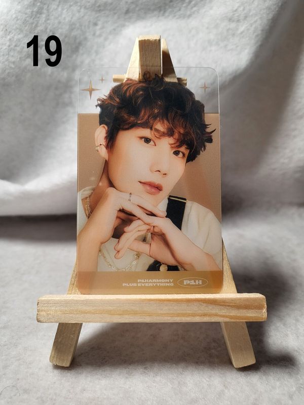 Photocards transparentes P1Harmony – L’indispensable pour les P1ece !