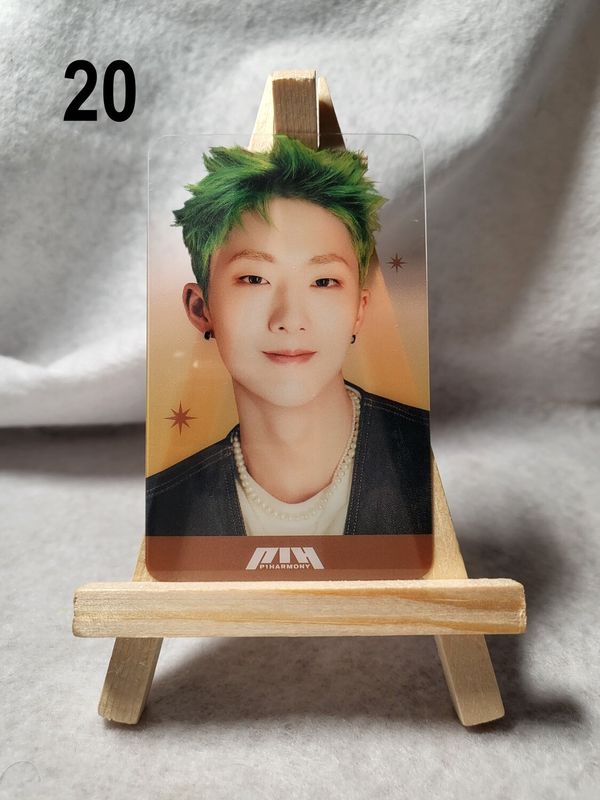 Photocards transparentes P1Harmony – L’indispensable pour les P1ece !