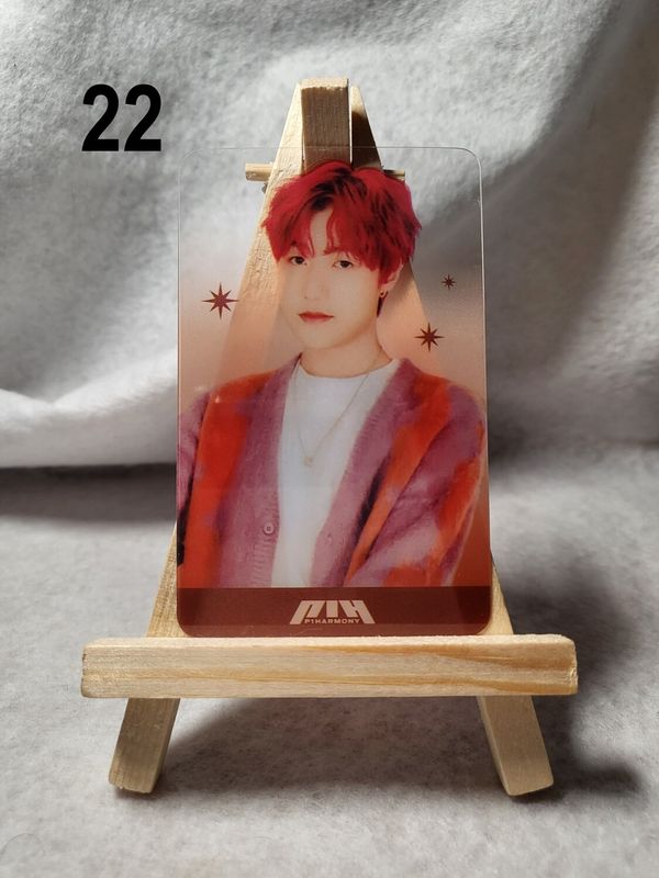 Photocards transparentes P1Harmony – L’indispensable pour les P1ece !