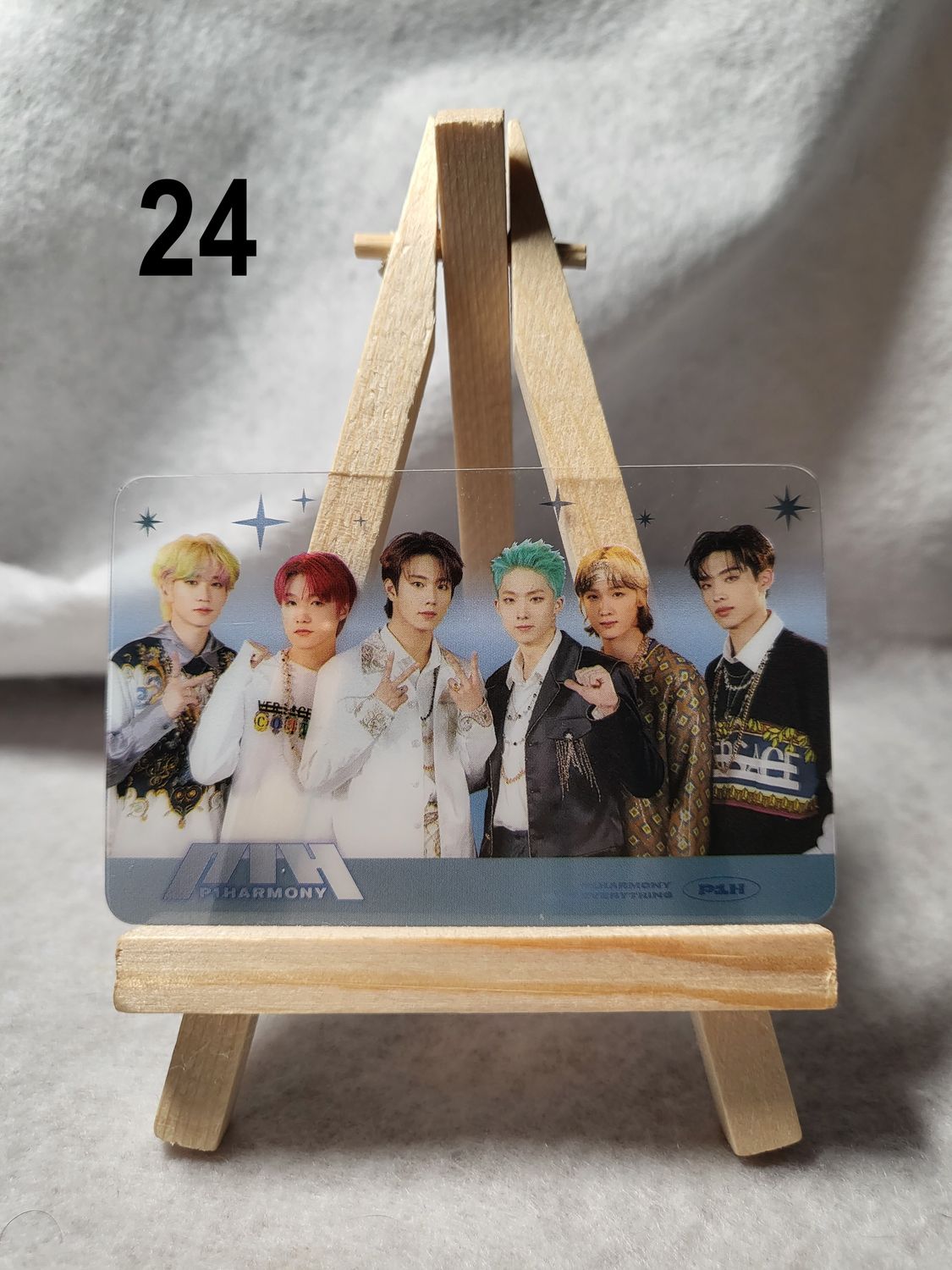 Photocards transparentes P1Harmony – L’indispensable pour les P1ece !