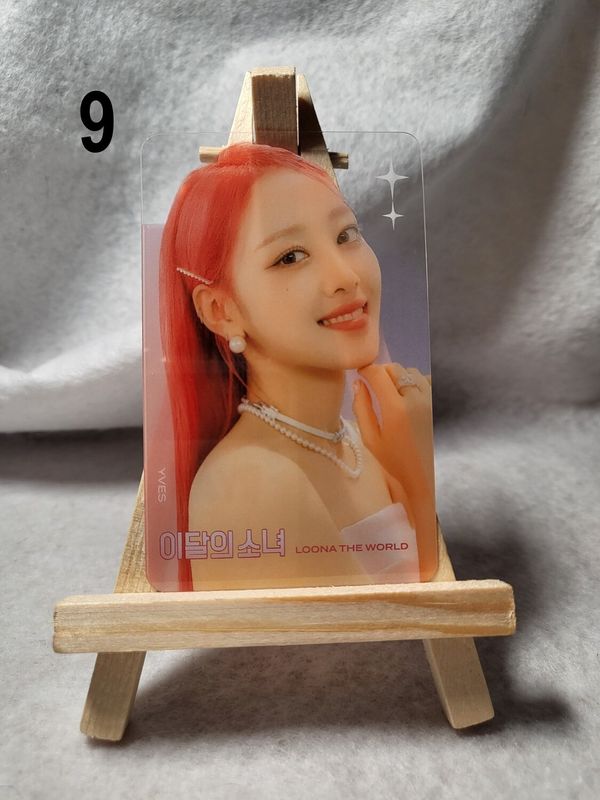 Photocards transparentes LOONA – Collection incontournable pour les ORBIT !