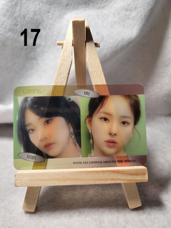 Photocards transparentes LOONA – Collection incontournable pour les ORBIT !
