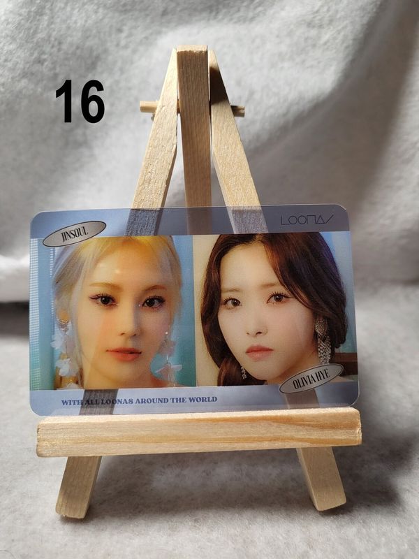 Photocards transparentes LOONA – Collection incontournable pour les ORBIT !