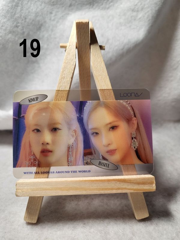 Photocards transparentes LOONA – Collection incontournable pour les ORBIT !