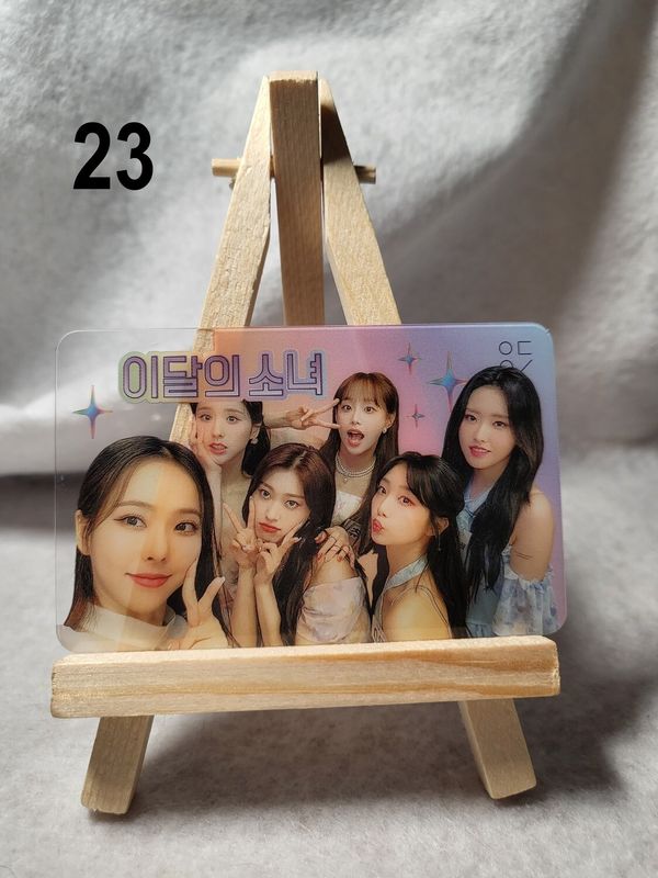 Photocards transparentes LOONA – Collection incontournable pour les ORBIT !