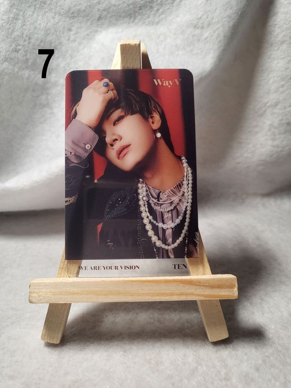 Photocards transparentes WayV – L’incontournable pour les WayZenNi !