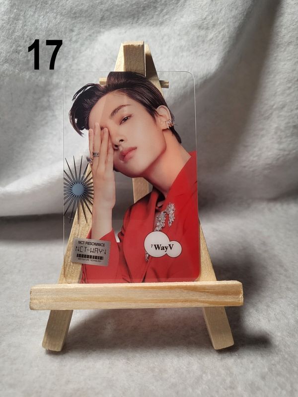 Photocards transparentes WayV – L’incontournable pour les WayZenNi !