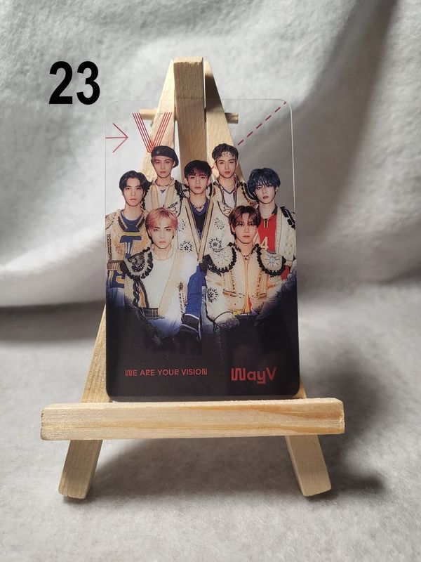 Photocards transparentes WayV – L’incontournable pour les WayZenNi !