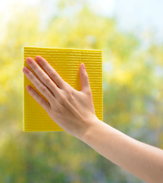 Limpeza de vidros de varanda