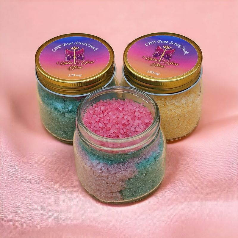 CBD Infused Nourishing Foot Soak