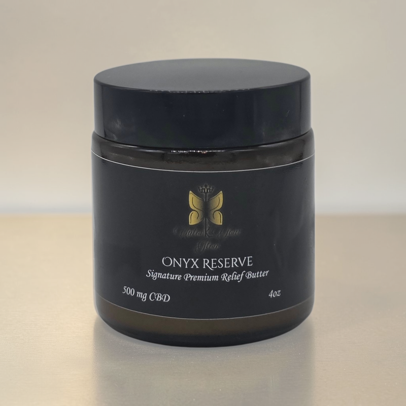 Onyx Reserve Body Butter for Kings 4oz 500mg CBD