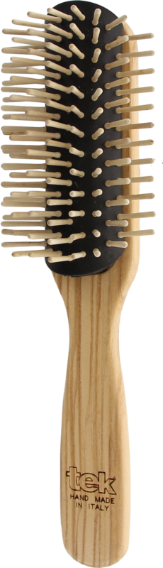 TEK 9 row half-rounded brush - puuharja