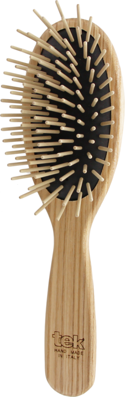 TEK Big oval brush with long pins - puuharja