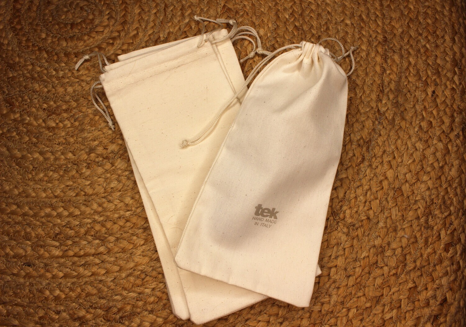 TEK Big cotton bag säilytyspussi 11,5 x 25,5 cm