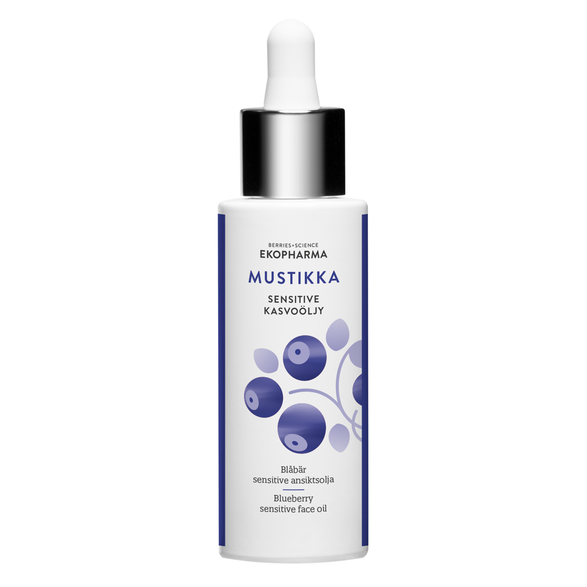 EKOPHARMA Mustikka Sensitive Kasvoöljy 30ml