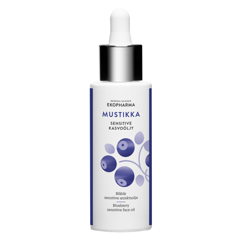EKOPHARMA Mustikka Sensitive Kasvoöljy 30ml