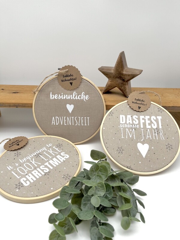 Stickrahmen "Weihnachten"