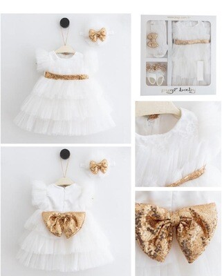 Witte jurk/set